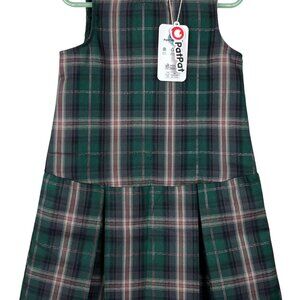 PatPat Plaid Jumper Dress